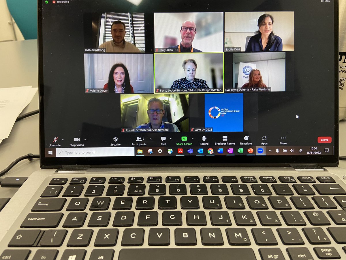Entrepreneurial ecosystem builder round table event #GEWUK22 privileged to be part of discussion panel today #buildwithpurpose #ecosystembuilder