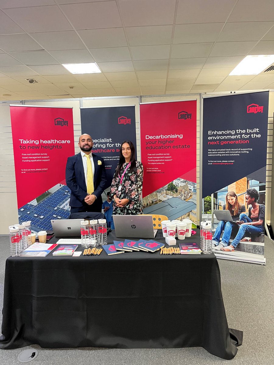 langley_uk's tweet photo. We are excited to be exhibiting at the UHEI Conference &amp; Exhibition 2022

Come and say hello to the team to find out how we can support your healthcare and higher education estates. 

#ForBetterLiving #UHEI #healthcareestaes #educationestates #roofing #assetmanagement https://t.co/4u6lco8yom