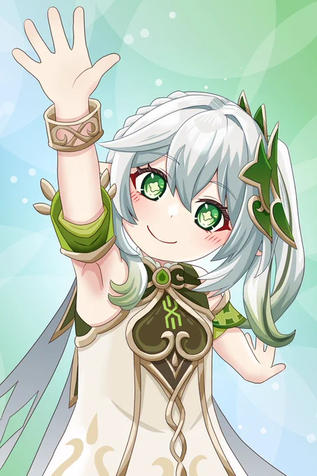 #ナヒーダ #原神 今はナヒーダのために聖遺物厳選がんばってます。 元素熟知重視するのは初めてなので完成が楽しみです