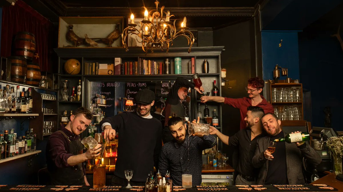 A team appreciation on a dreary Tuesday 🍸 Our new menu has been going down a storm with you, our fabulous guests, but none of it would have been possible without the talent, creativity and hard work of our incredible team. Next time you come to visit, raise a glass to them.