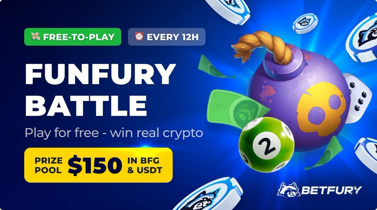 betfury_gaming's tweet photo. 💣Explode #FunFury #Battle💣
Get in & Share $150
https://t.co/zM4vgg163v
🎲Play all In-House #Games🎲
with FunFury - get real #crypto!
⏱12 HOURS | 2 Battles per Day
Are you in? CLICK❤️
#BetFury #Winners #BTC #BNB #USDT #ETH #TRX https://t.co/njeCI0UVtN