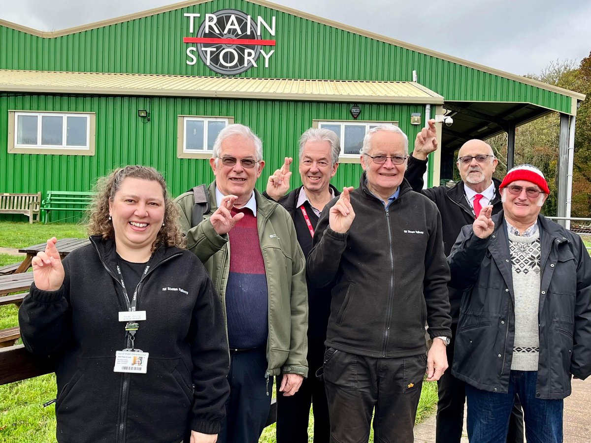 .<a href="/IWSteamRailway/">IW Steam Railway</a> staff and volunteers want to say #Thankstoyou #NationalLottery players. Train Story, our interactive discovery centre at Havenstreet was built thanks to funding from the National Lottery <a href="/HeritageFundUK/">The National Lottery Heritage Fund</a> back in 2014.