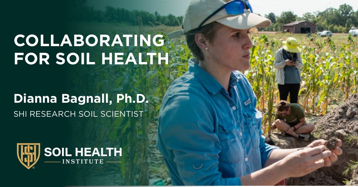 Dr. Dianna Bagnall was elected as a Soil Health Community Leader for the @ASA_CSSA_SSSA for 2023. Dr. Bagnall will work with other members in the soil health field to showcase new research, facilitate collaborations, and interpret indicators of #soilhealth.