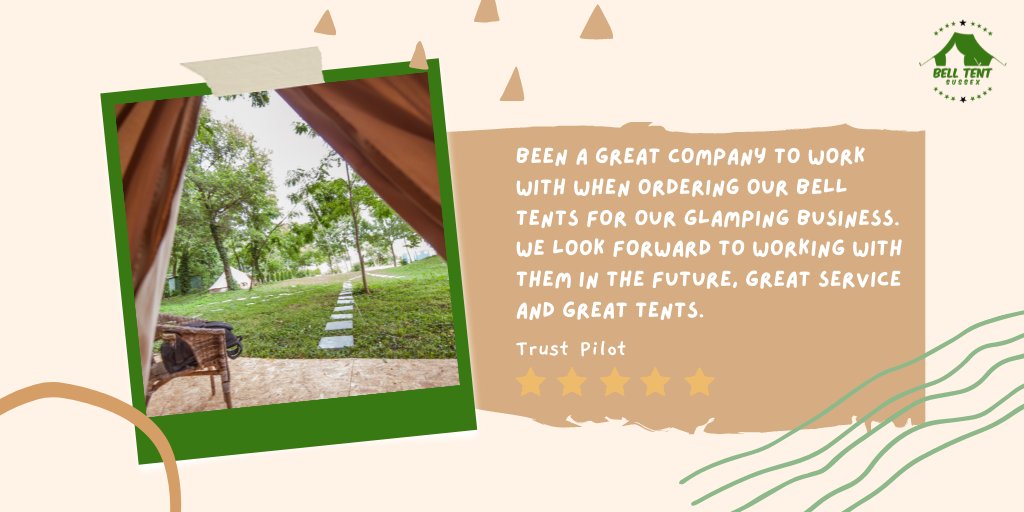 We are a great option to order #belltents from for your small #glampingbusiness! ☀️ 

We have years of experience helping businesses set up #glamping sites and getting them ready for bookings.

Browse our website 👉  bit.ly/3EWlAAB