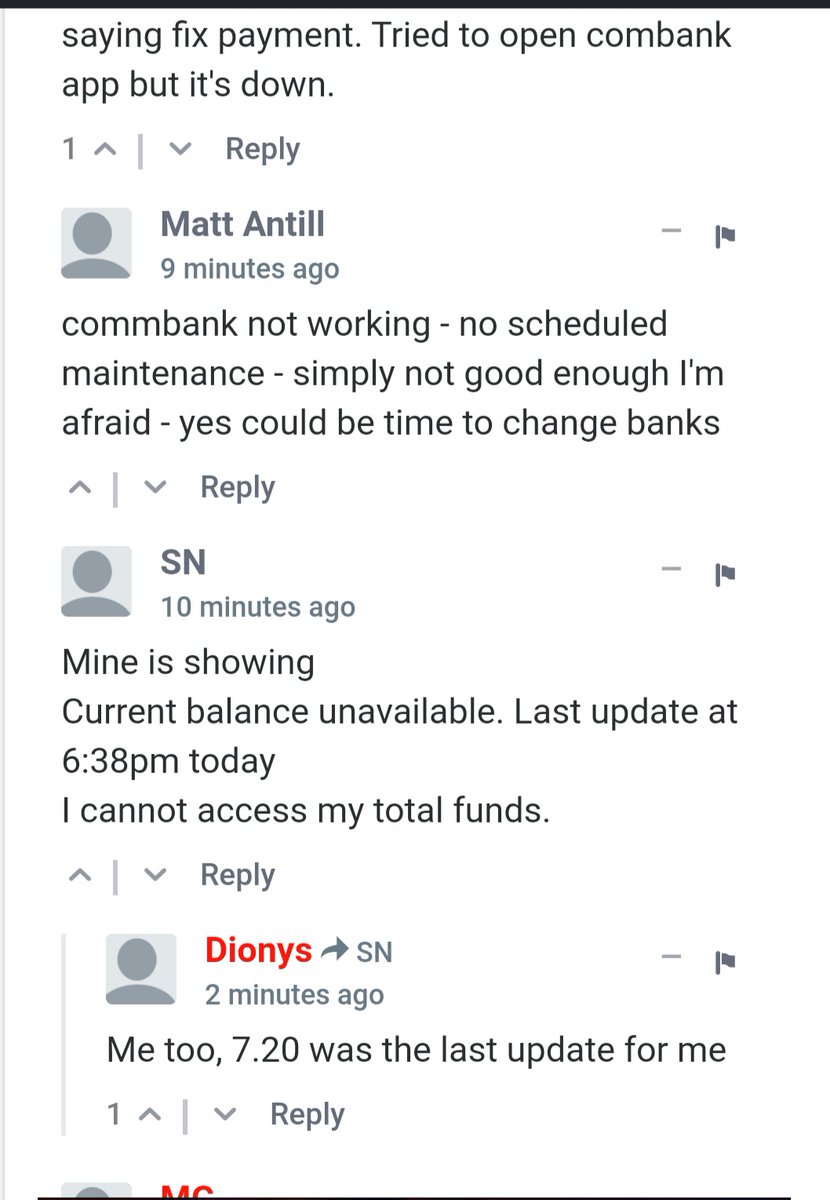 Mat_Bag's tweet photo. @CommBank What's going on? https://t.co/scVHzu0ZDu