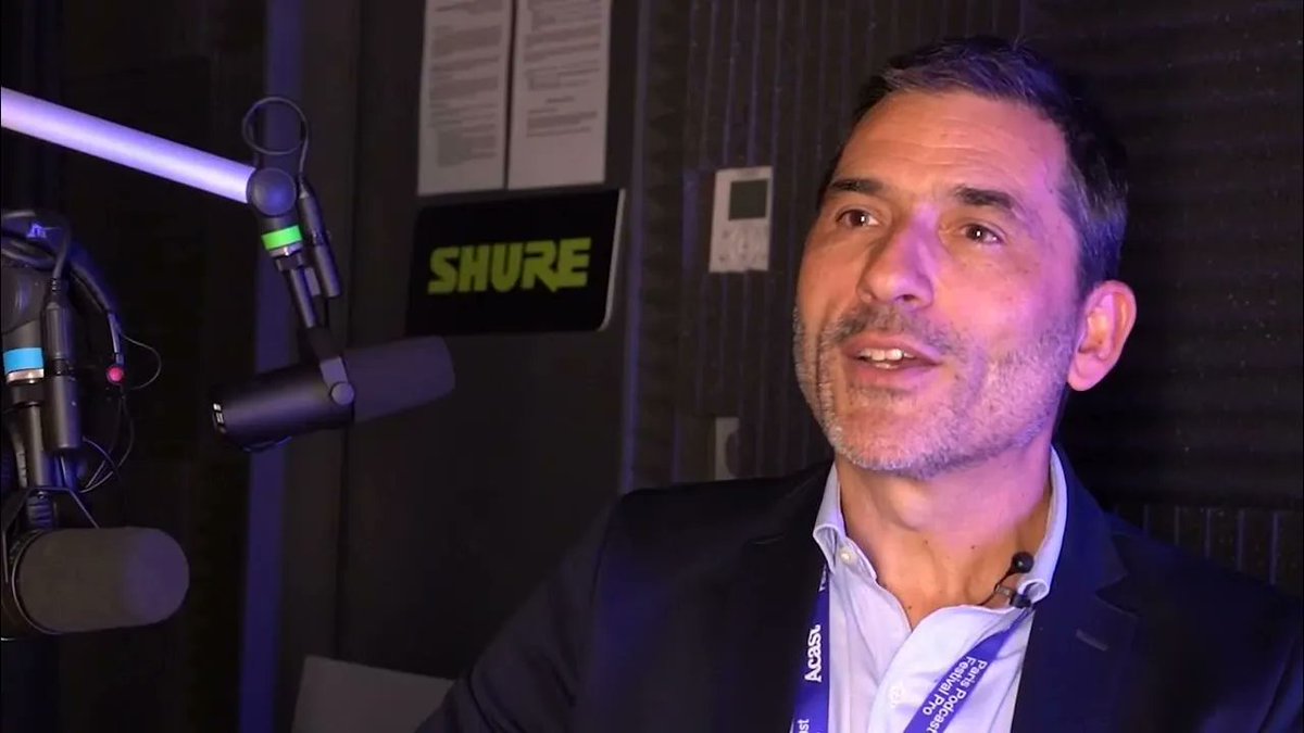 CB_News's tweet photo. Rencontre avec les partenaires du Paris Podcast Festival Pro #PPFpro 🎧
︎ Interview de @Laurent__Hue, directeur exécutif de @saooti ▶ https://t.co/6TVozN4eBG https://t.co/doGxqpEyH5