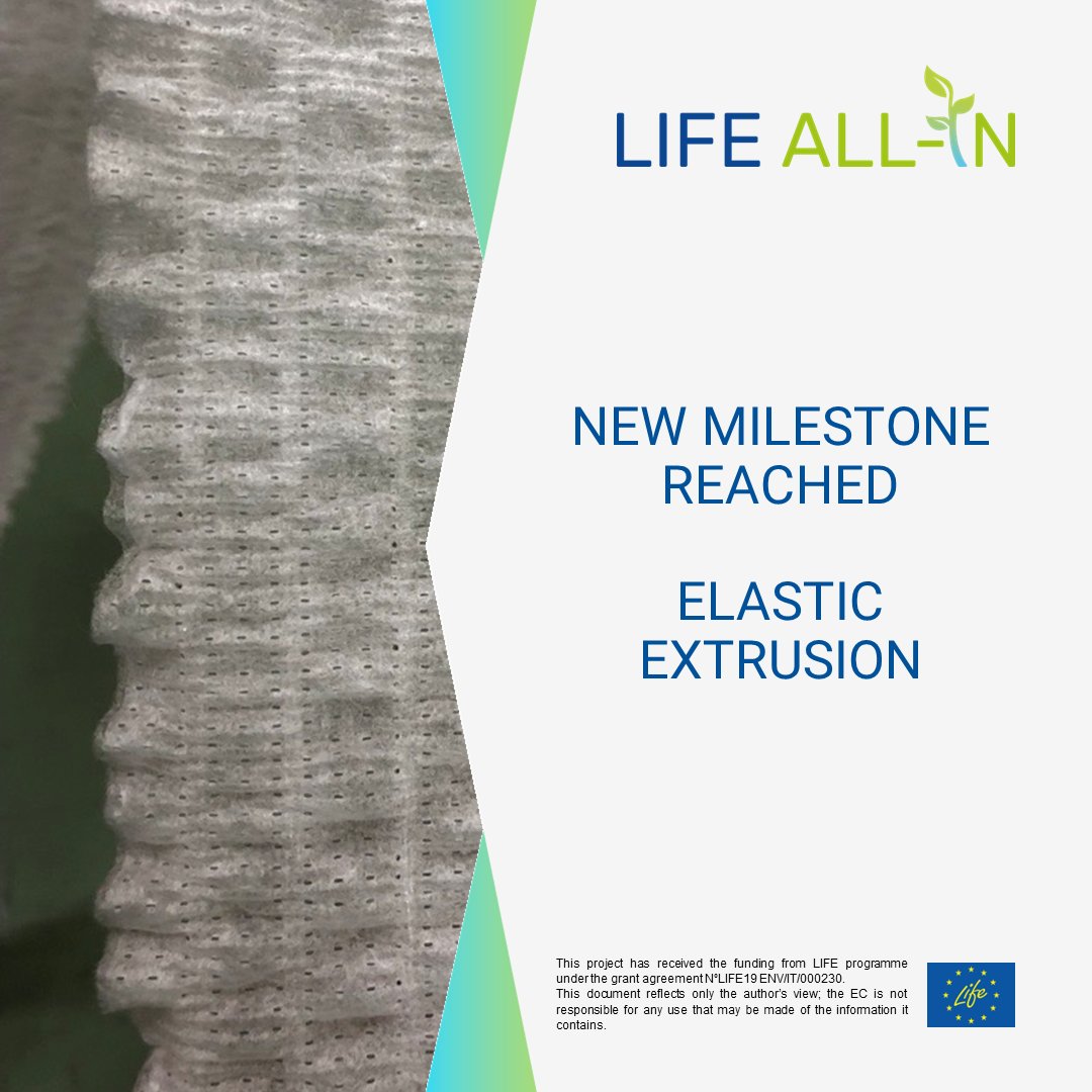 LIFE ALL-IN project has reached an important milestone! 
The elastic extrusion process into the AHPs machine

Have a look to our article to know more about it: life-all-in.eu/progress/life-…

#AHP #elacticextrusion @lifeprogramme @PNO_FR