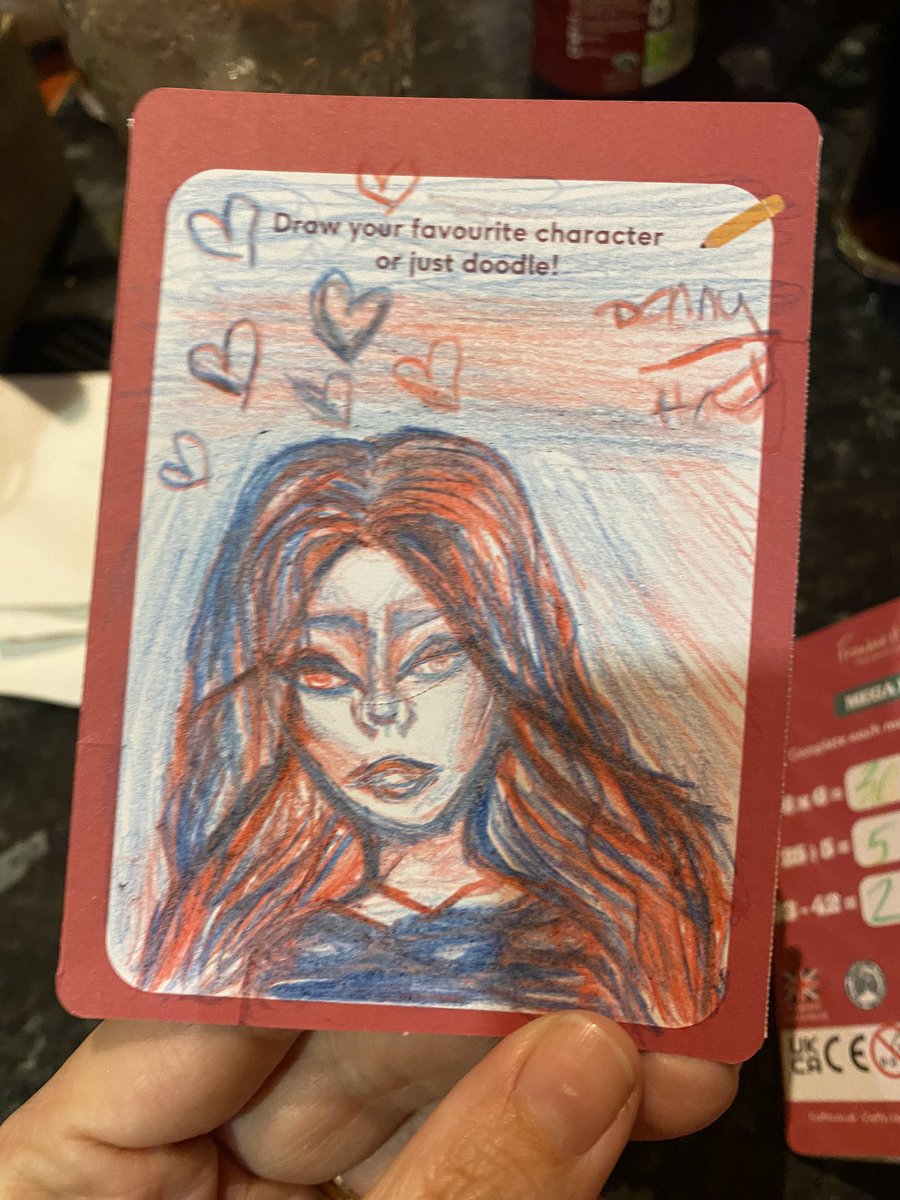 Look what my boy smashed out in 5 mins at <a href="/frankienbennys/">Frankie & Benny's</a> Plymouth last night 💙 all with a double coloured pencil!