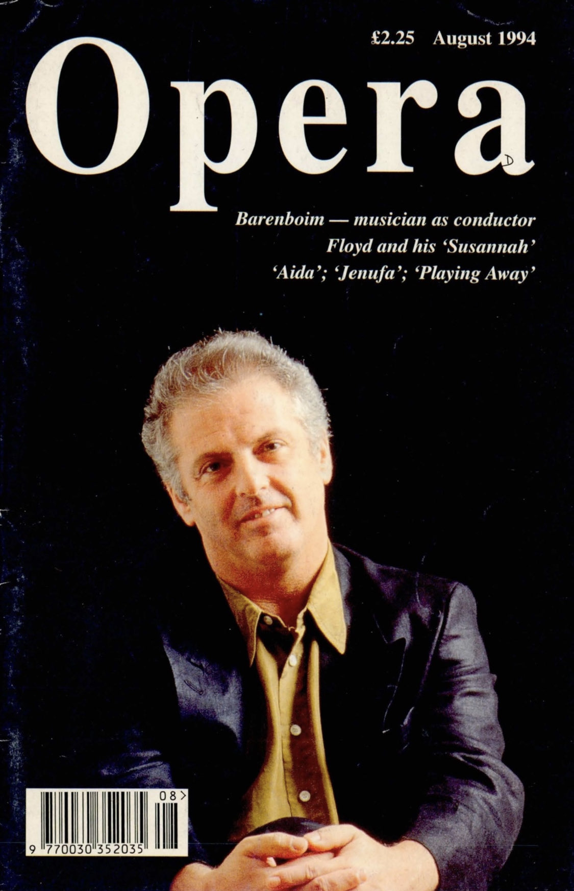 Wishing Daniel Barenboim  a very happy 80th birthday - and a healthier year ahead. 