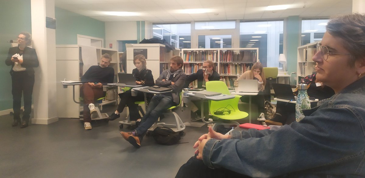 Caroline_UQLS's tweet photo. Séminaire valorisation des offres : échanges &amp; perspectives. https://t.co/b33JT6AoFV