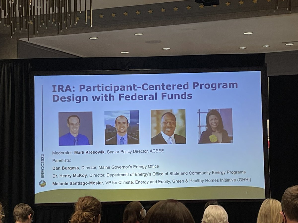 Helping LMI homeowners reduce energy costs is critical. Saving just $100/year can reduce mortgage loan delinquencies by 2%. Per Mark Kresowik <a href="/ACEEEdc/">ACEEE</a> #BECC2022 <a href="/BECCconference/">BECC Conference</a>