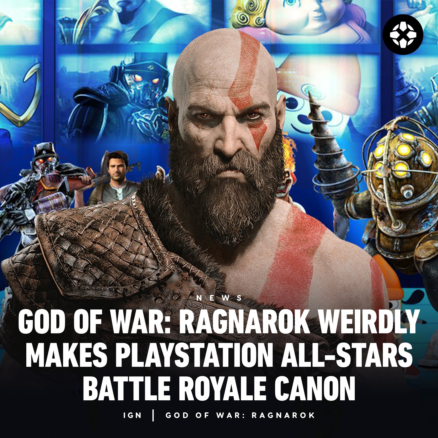 IGN on X: God of War: Ragnarok has plenty of fun references to PlayStation  history, but now fans have discovered a conversation that calls back to  PlayStation All-Stars Battle Royale — the