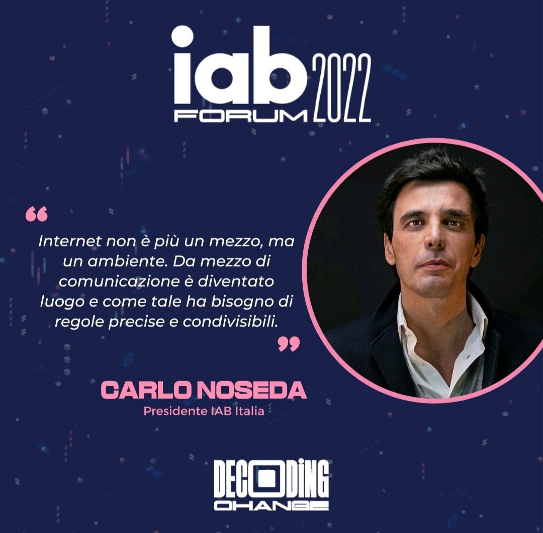 Mars_Hammers's tweet photo. Decodificare il cambiamento, una tematica molto importante soprattutto in un mondo in cui "internet è un ambiente" e c'è bisogno di creare un ecosistema.

#IABFORUM2022 #DECODINGCHANGE #IABItalia #IABForum2022 #DecodingChange @andre_strippoli https://t.co/3rToIn7ITk