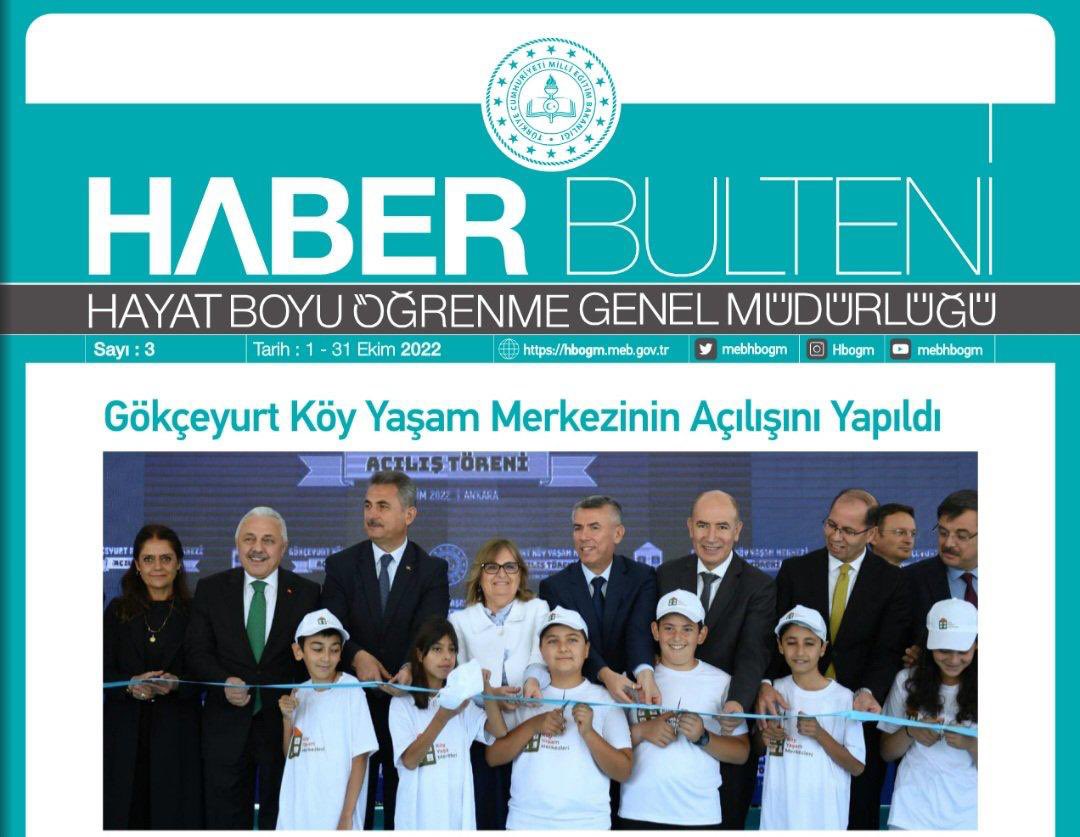 Hayat Boyu Öğrenme Genel Müdürlüğümüz tarafından hazırlanan Haber Bülteni yeni sayısıyla yayında...

<a href="/sdulger43/">Sabahattin DÜLGER</a>
<a href="/tcmeb/">Millî Eğitim Bakanlığı</a>

👉:hbogm.meb.gov.tr/bulten/