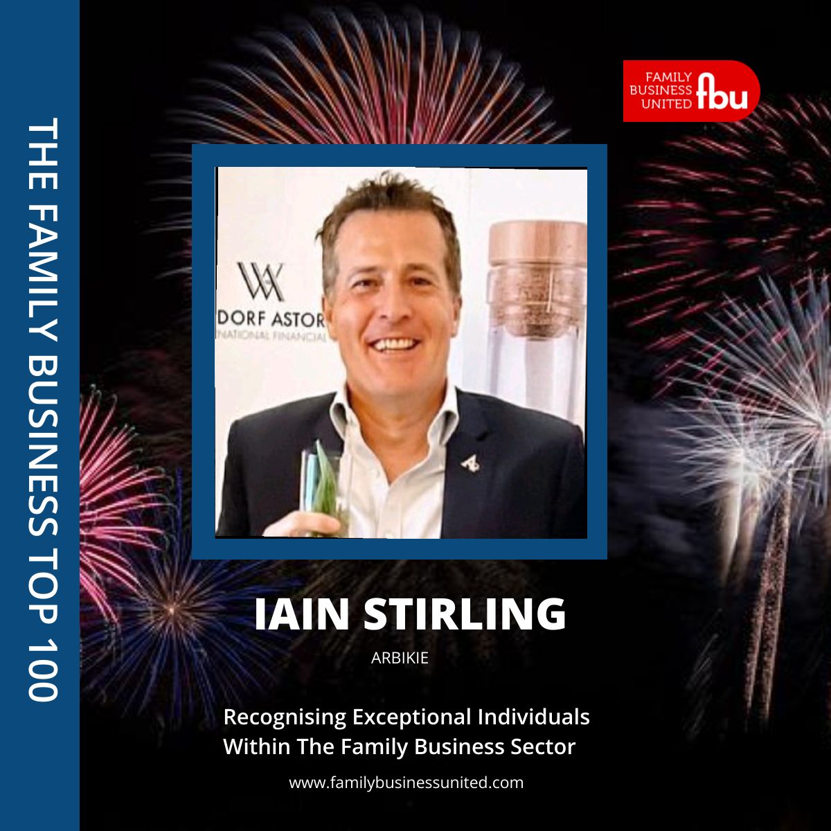 FamilyBizPaul's tweet photo. Congratulations to Iain Stirling @ArbikieUSA on being included in the inaugural #FamilyBusinessTop100 which recognises exceptional individuals within the world of #FamilyBusiness
https://t.co/MlrQM7y6bs https://t.co/WxqeysxSHt