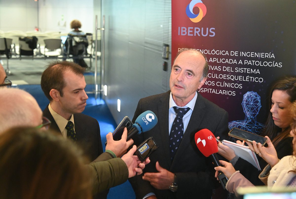_ITCL's tweet photo. #RedIberus #REDCervera
Hoy hemos explicado el contenido del proyecto Iberus a los medios de comunicación con una gran repercusión.
Gracias por difundir cómo #tecnología y la #innovación puede ayudar a mejorar la calidad de vida de las personas. #enfermedadesmusculoesqueleticas https://t.co/3y4zGWtoEJ