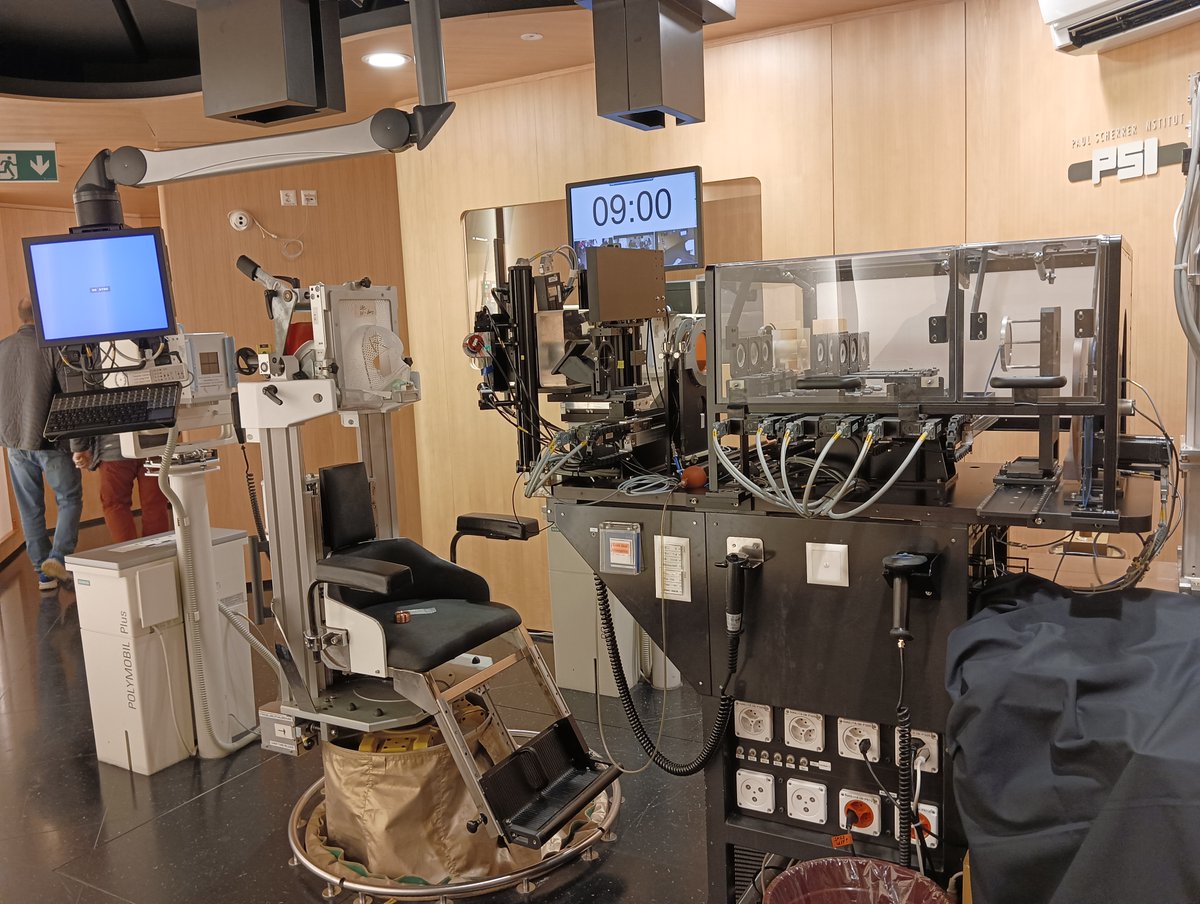 TheodossisT's tweet photo. Grateful for the fantastic tour of the Proton Centre Facilities at PSI. Decade-long experience in proton therapy. https://t.co/TDUCv989mI