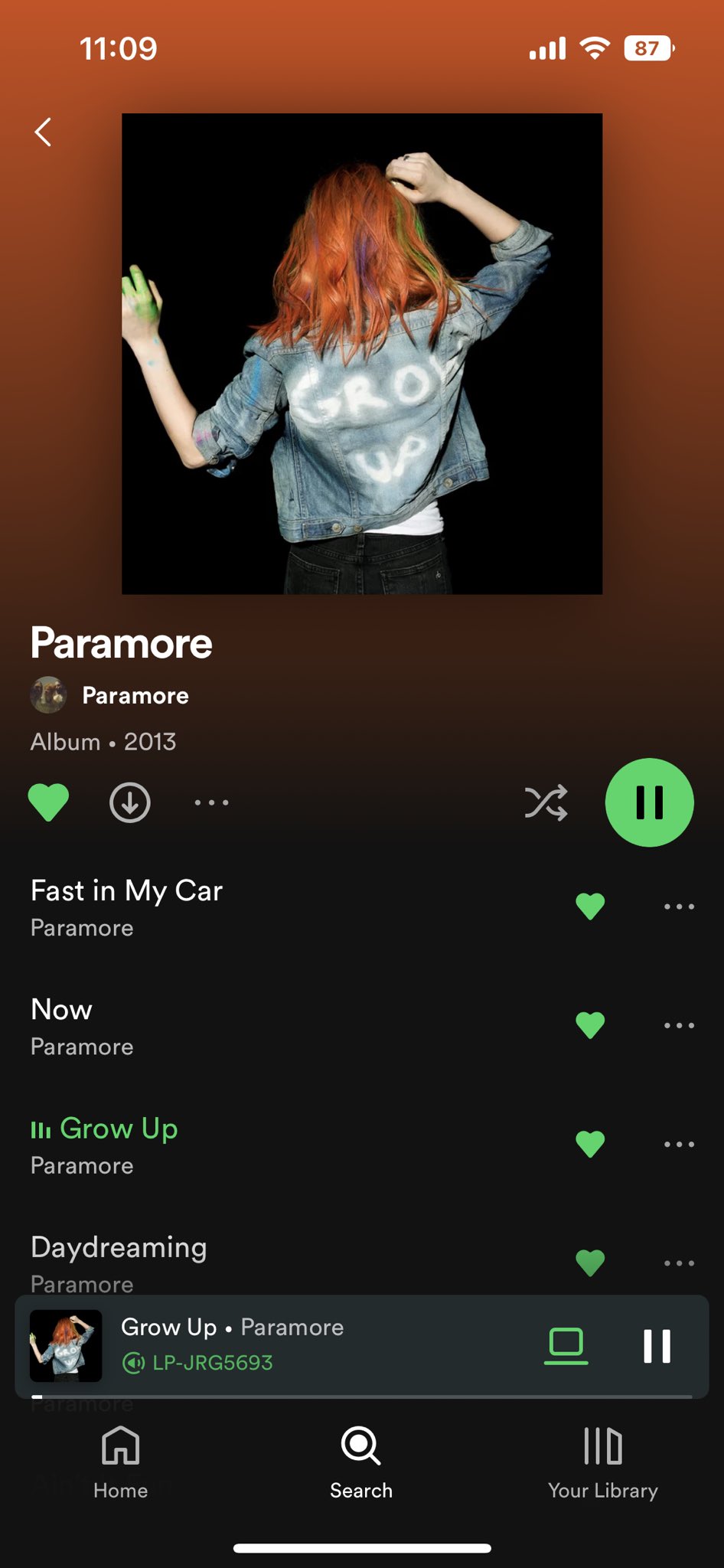rob on X: Paramore changed the album art for self-titled on