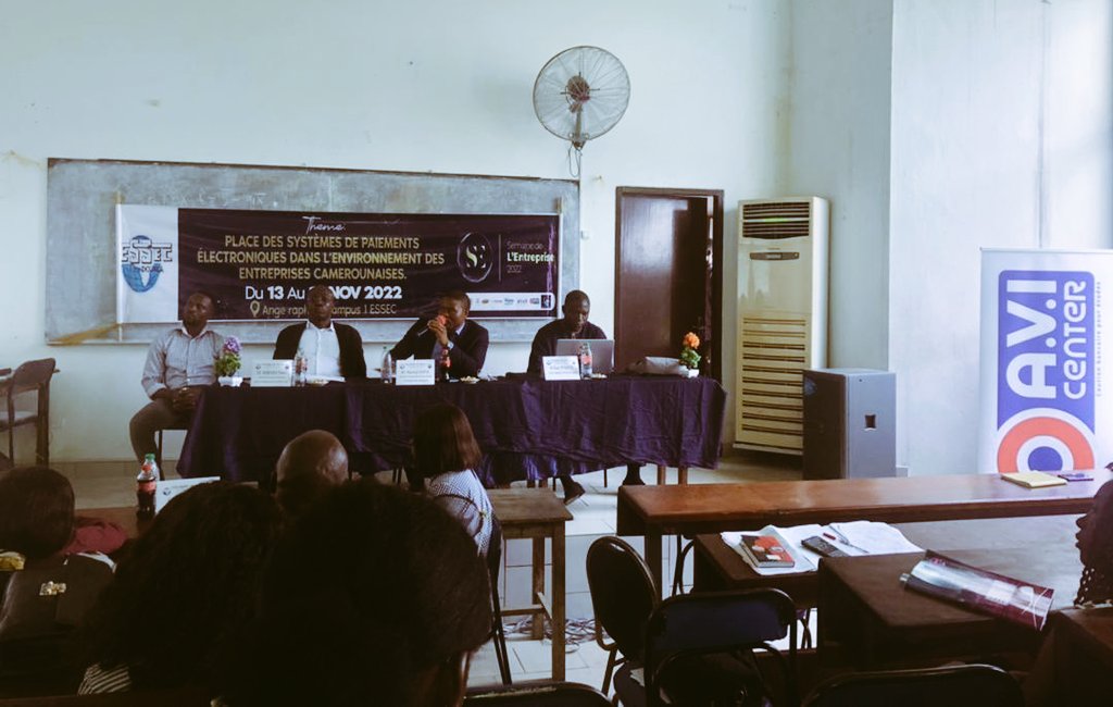 Retrouvez nous jusqu'au 19 novembre prochain, à l'#ESSEC_De_Douala, à l'occasion de "La semaine de l'entreprise".

#Douala #ESSEC #Cameroun
#AVIcenter #AVI #CautionBancaire
#EtudesEnFrance