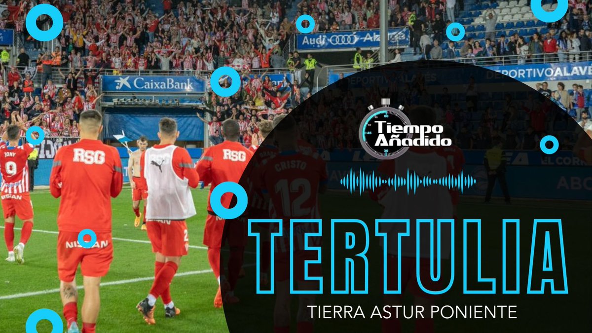 Día de tertulia en <a href="/TierraAstur/">Tierra Astur</a> Poniente.

🔴⚪️ A las 15:00 horas analizamos la actualidad del <a href="/RealSporting/">Real Sporting</a> con...

🎙️ <a href="/tonyoaguiar/">Toño Aguiar</a>.
🎙️ @nachoPS87.
🎙️ <a href="/gabrielca93/">Gabriel Cuesta</a>.