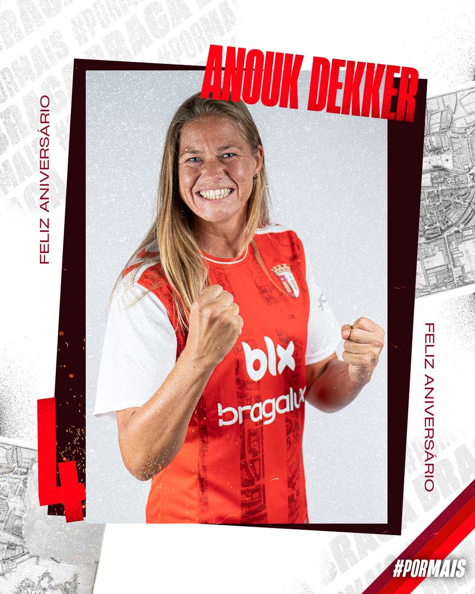 SCBragaOficial's tweet photo. The brick in our wall 🧱

Happy Birthday, Anouk! 🥳

#PorMais https://t.co/AaN3kE2CTF