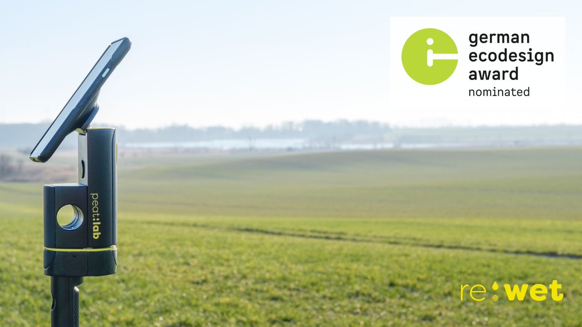 BundespreisEcodesign (@bundespreiseco) on Twitter photo Nominated in the category #youngtalent:
re:wet by <a href="/milanbergheim/">Milan Bergheim</a> coordinates the rewetting of #peatlands & simplifies the necessary #surveying.
More info: bundespreis-ecodesign.de/de/gewinner/20…
#BPEco #BundespreisEcodesign #GermanEcodesignAward #nominee #chancetowin #congratulations Nominated in the category #youngtalent:
re:wet by <a href="/milanbergheim/">Milan Bergheim</a> coordinates the rewetting of #peatlands & simplifies the necessary #surveying.
More info: bundespreis-ecodesign.de/de/gewinner/20…
#BPEco #BundespreisEcodesign #GermanEcodesignAward #nominee #chancetowin #congratulations