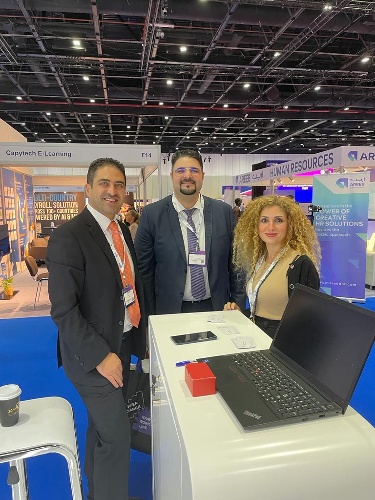 menaitech's tweet photo. Day 1 exhibiting Menaitech solutions at the HR Summit &amp; Expo in Dubai. Stop by our booth G14 to connect with our team.

#hrmanagement #hrdigitization #hrse #networking #hrms #saas https://t.co/0M6npcEGyV