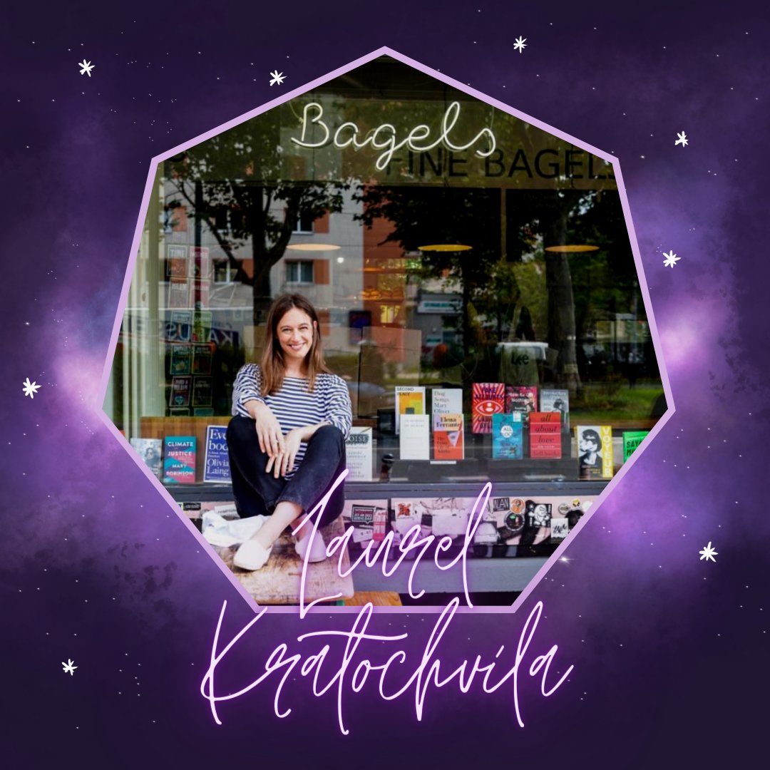 BearRadioBerlin's tweet photo. You met Laurel Kratochvila in our November #URSA 🥯 In this bonus episode we share the full conversation with the owner of #FineBagels where she tells us about her upbringing in a secular Jewish community, the secret to making challah, her latest cookbook &amp; more! #linkinbio https://t.co/OL7lpMmpaj