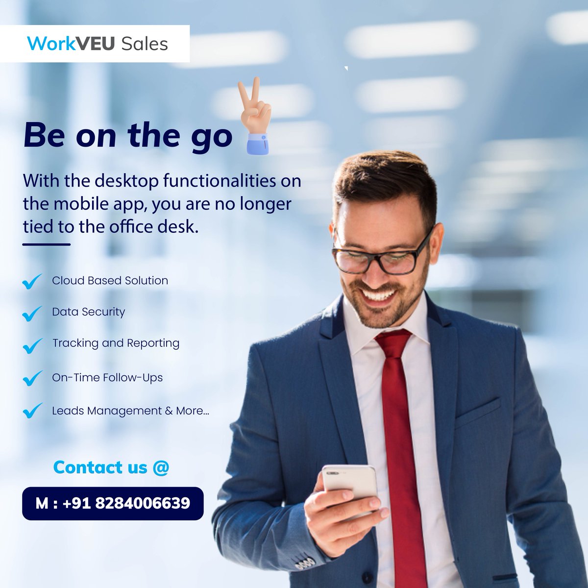 WorkVEU's tweet photo. Manage Your Sales Team
WorkVEU CRM Software helps you keep track of your sales team and manage your sales, projects, and marketing on a single platform.
WorkVEU CRM Features:
๐นData Security
๐นTracking & Reporting
Call us: +91 8284006639
#salesmanagement #crm #workveu #sales https://t.co/FwCVsmvKIf
