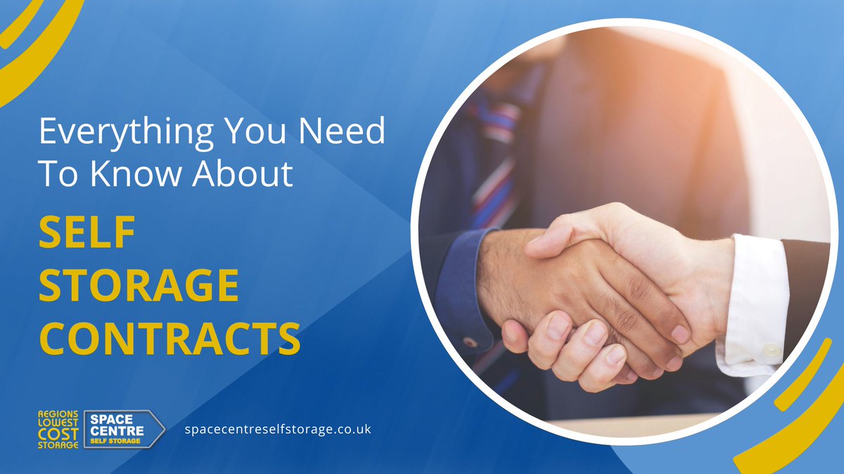 SpaceCentreLtd's tweet photo. Before you can enjoy the benefits of self storage, you need to understand the contracts that come with it and this article explains it all in detail 🔐📄 https://t.co/1NyxgXaK38 

#storagecontracts #selfstorage #storagerules #storageinsurance #storagetips https://t.co/MA3w4XgCBl