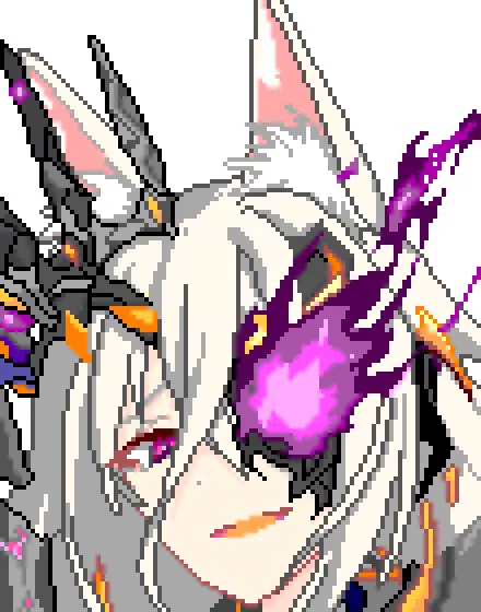 カイザーインサイト陛下実装記念#プリコネR #pixelart  #覇瞳皇帝 #ドット絵 #プリコネRドット絵 