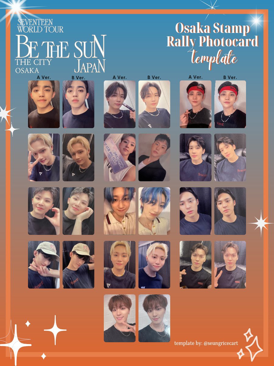 SEVENTEEN ミンハオ 大阪 スタンプラリー トレカ AB-magicmallplaza.com