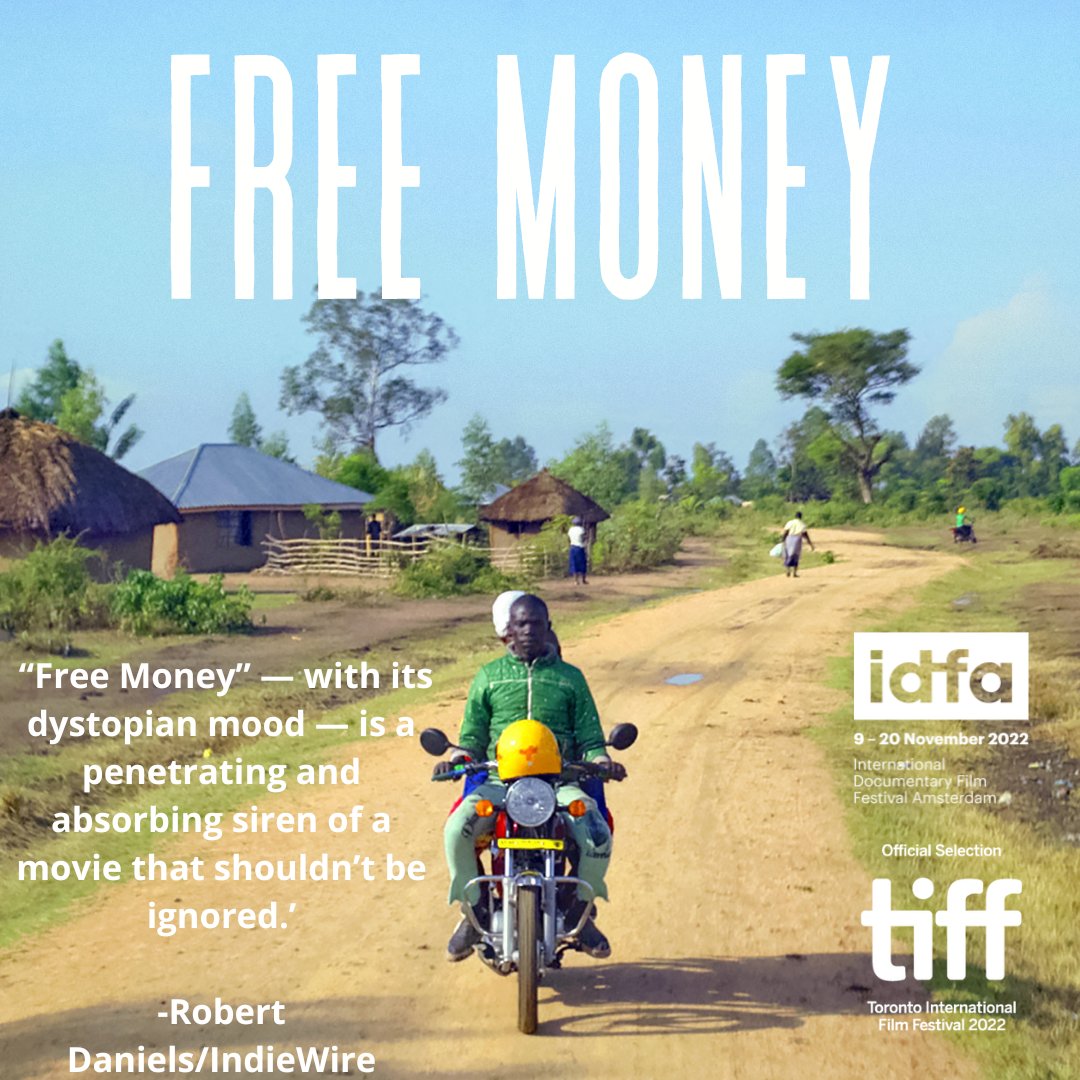 Robert Daniel's review of #FreeMoney captures the essence of the film.🙌🏾

Full review ➡️indiewire.com/2022/09/free-m…

Looking forward to our screening at @idfa this evening (20:30 - 22:20 (18:30 - 20:20 AMS) + an extended conversation with the filmmakers.💃🏾

#IDFA2022 <a href="/812filmreviews/">Robert Daniels</a>