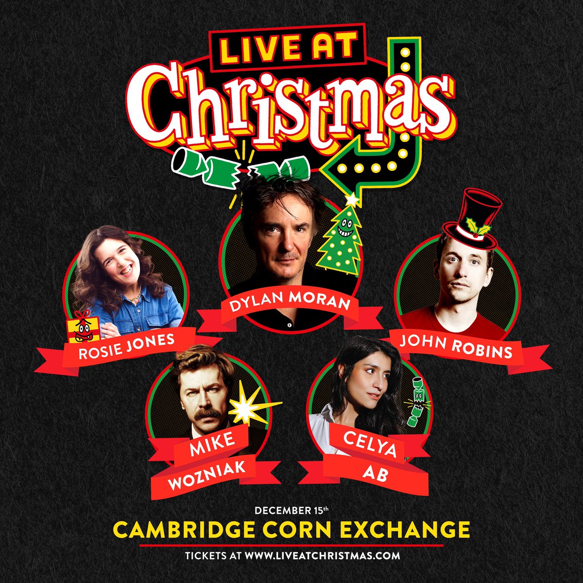 Live At Christmas (@liveatchristmas) on Twitter photo One month to go ๐
Join us this December <a href="/CambridgeCornEx/">Cambridge Corn Ex</a> as Live At Christmas comes to town ๐
Full line-up ๐
๐ <a href="/thedylanmoran/">Dylan Moran</a> 
๐ <a href="/mrmikewozniak/">Mike Wozniak</a> 
๐ @abcelya 
๐ <a href="/josierones/">๐ฌ๐ง๐ฌ๐ง๐ด๓ ง๓ ข๓ ฅ๓ ฎ๓ ง๓ ฟ๐ด๓ ง๓ ข๓ ฅ๓ ฎ๓ ง๓ ฟ</a> 
๐ <a href="/nomadicrevery/">almost john robins</a> 
๐ 15th December
๐ Cambridge Corn Exchange
๐๐
cambridgelive.org.uk/cornex/events/โฆ One month to go ๐
Join us this December <a href="/CambridgeCornEx/">Cambridge Corn Ex</a> as Live At Christmas comes to town ๐
Full line-up ๐
๐ <a href="/thedylanmoran/">Dylan Moran</a> 
๐ <a href="/mrmikewozniak/">Mike Wozniak</a> 
๐ @abcelya 
๐ <a href="/josierones/">๐ฌ๐ง๐ฌ๐ง๐ด๓ ง๓ ข๓ ฅ๓ ฎ๓ ง๓ ฟ๐ด๓ ง๓ ข๓ ฅ๓ ฎ๓ ง๓ ฟ</a> 
๐ <a href="/nomadicrevery/">almost john robins</a> 
๐ 15th December
๐ Cambridge Corn Exchange
๐๐
cambridgelive.org.uk/cornex/events/โฆ