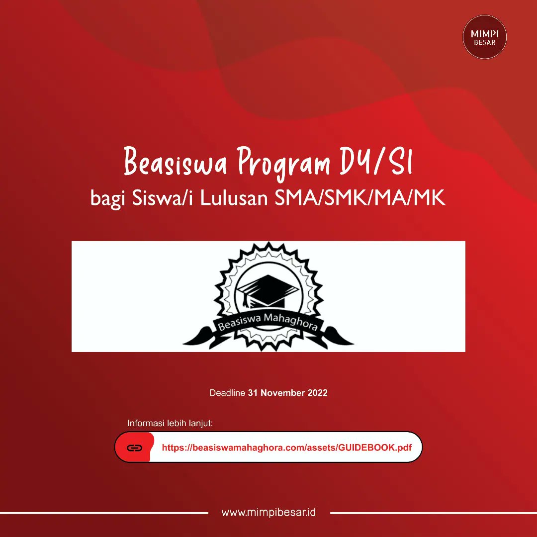 Mimpi Besar tweet media