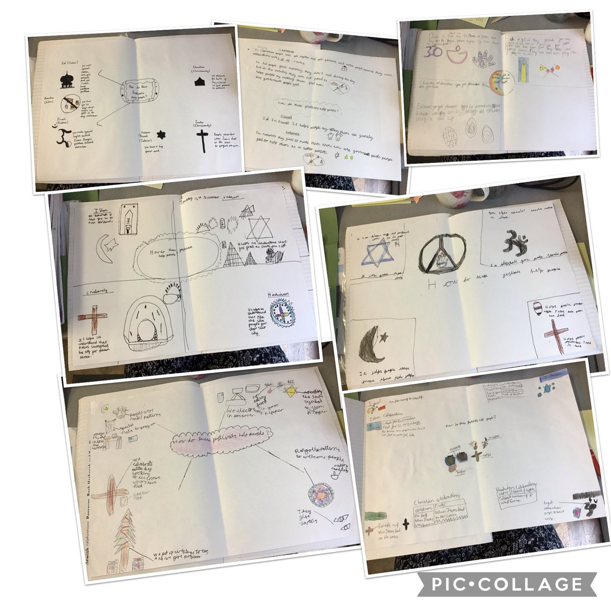 All our learning in Religion and World Views came together in our wonderful posters. #learn #succeed #StJohnsCurriculum