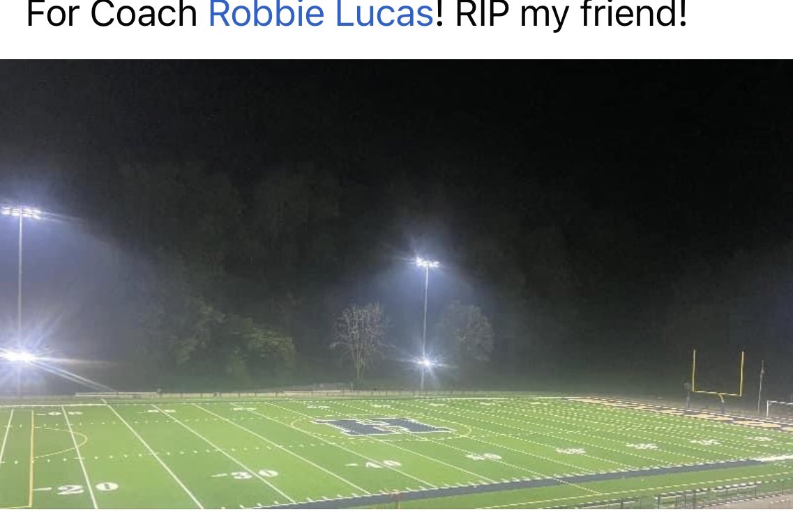 Prayers from the Hazard Football Family!