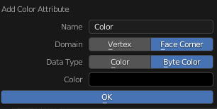 TheProjectDark's tweet photo. @khtrammell Seems its related to a change in how col vertex is handled, with it now being attributes. You need to use face colour/byte colour instead of vertex colour: https://t.co/hDYUQU5WCQ