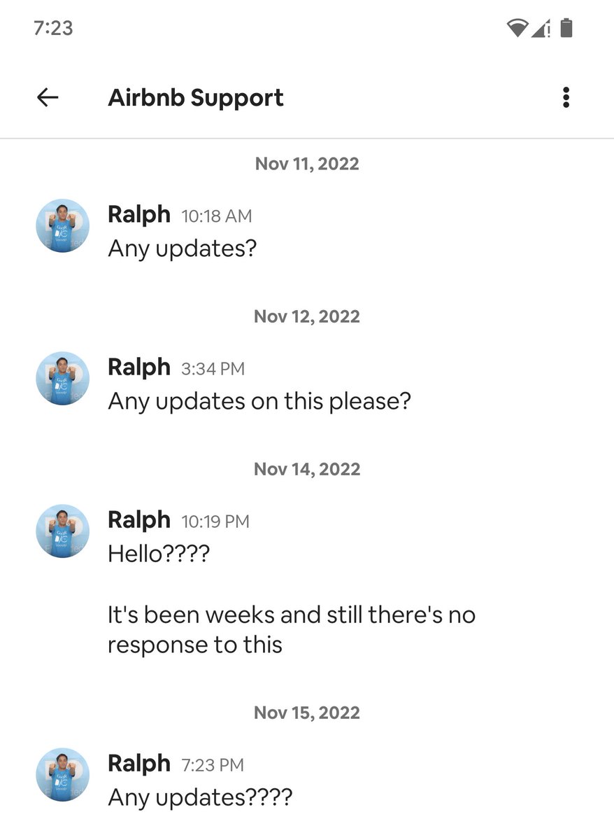 What type of suport is this 🙄 <a href="/Airbnb/">Airbnb</a> @Airbnb_PH <a href="/AirbnbHelp/">Airbnb Help</a> <a href="/bchesky/">Brian Chesky</a>
