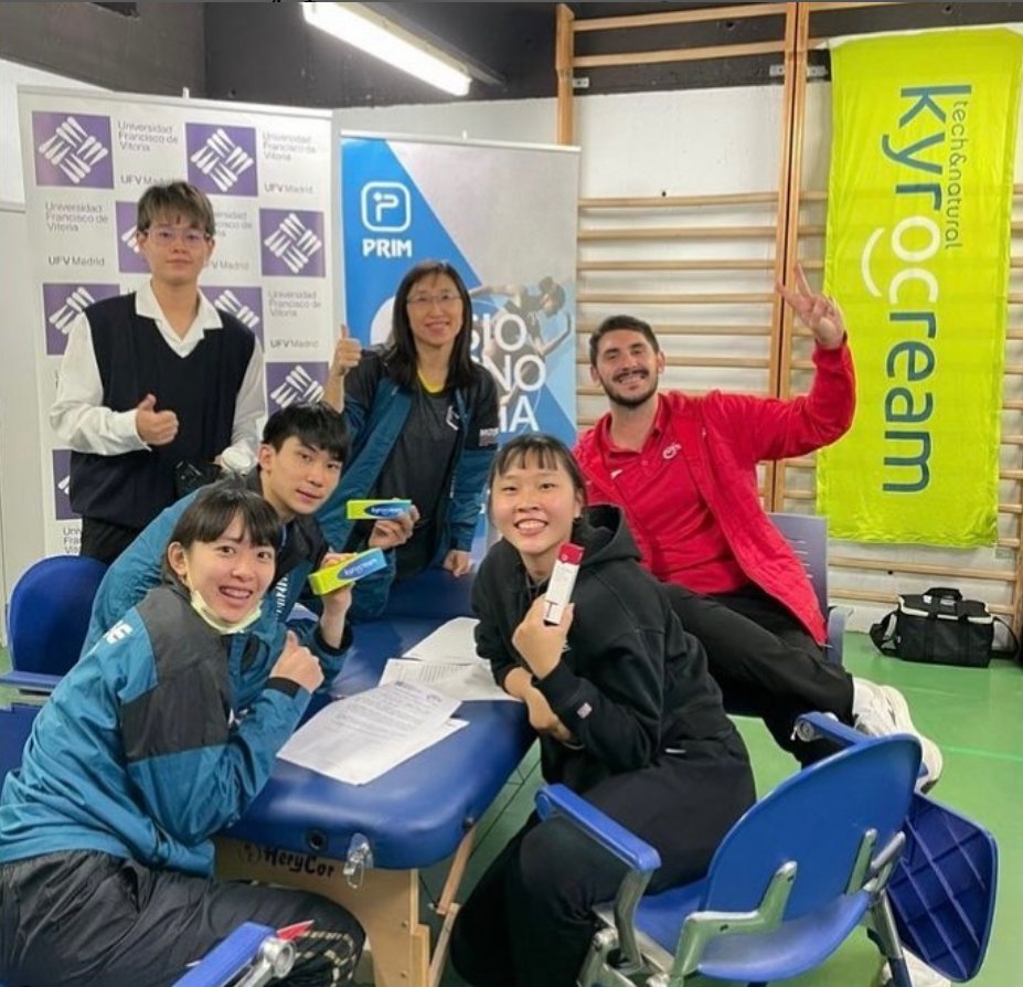 Kyrocream's tweet photo. Andalucia 2022 World Para Table Tennis Championship 🏓🌍 @Paralimpicos #Kyrocream #AndaluciaWPTTC22 #Fisioterapia #Fisioterapeuta #Mundial #paralimpicos #TenisMesa https://t.co/4s2AsdLRB3