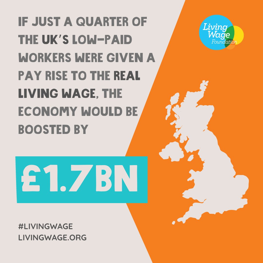In the #CostOfLivingCrisis it’s critical to do the right thing by paying workers the real #LivingWage.
👏This #LivingWageWeek we're supporting employers who pay a wage that reflects rising costs. And will continue to lobby those who don't 💪 Get involved: livingwage.org.uk/living-wage-we…