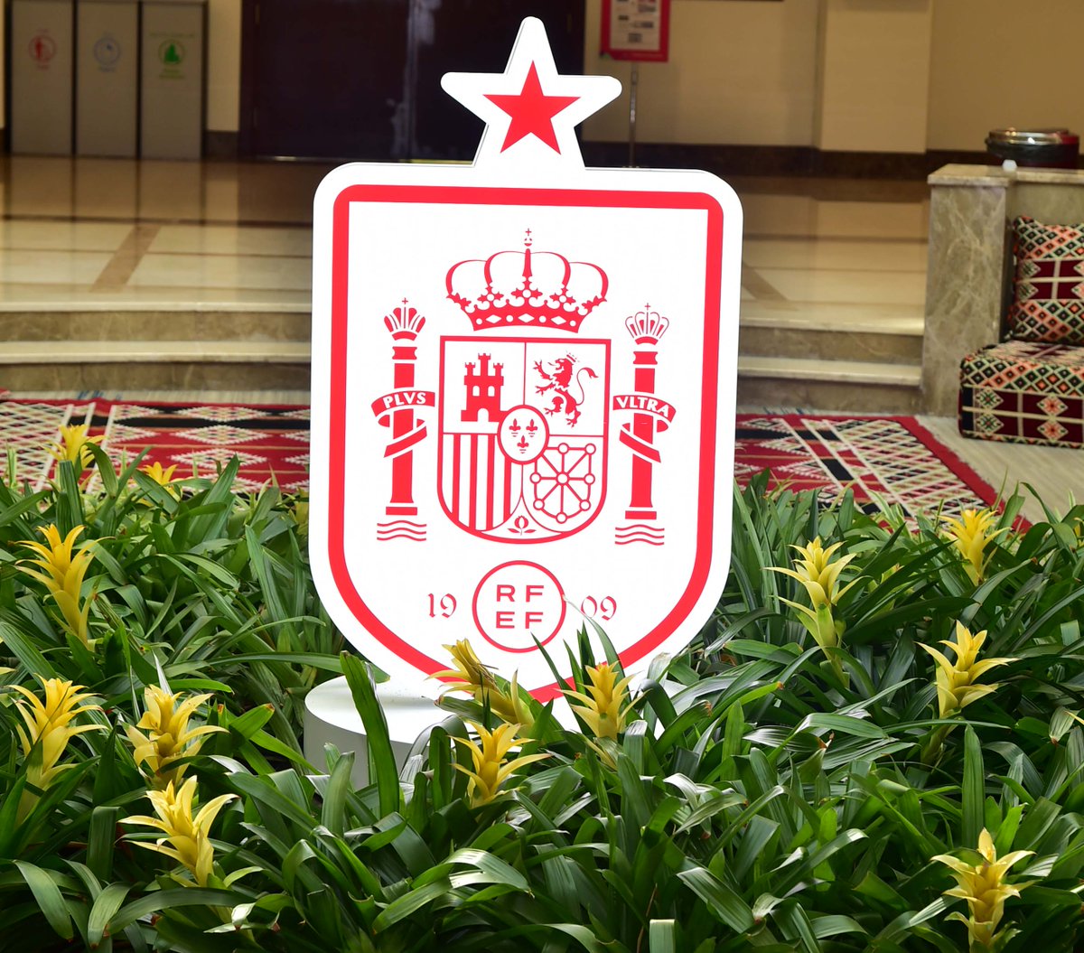 QatarUniversity's tweet photo. جانب من مقرّ إقامة المنتخب الإسباني الذي سيستضيفُهُ حرمنا الجامعي أثناء مونديال كأس العالم FIFA #قطر2022. https://t.co/IjMdBjOkIJ