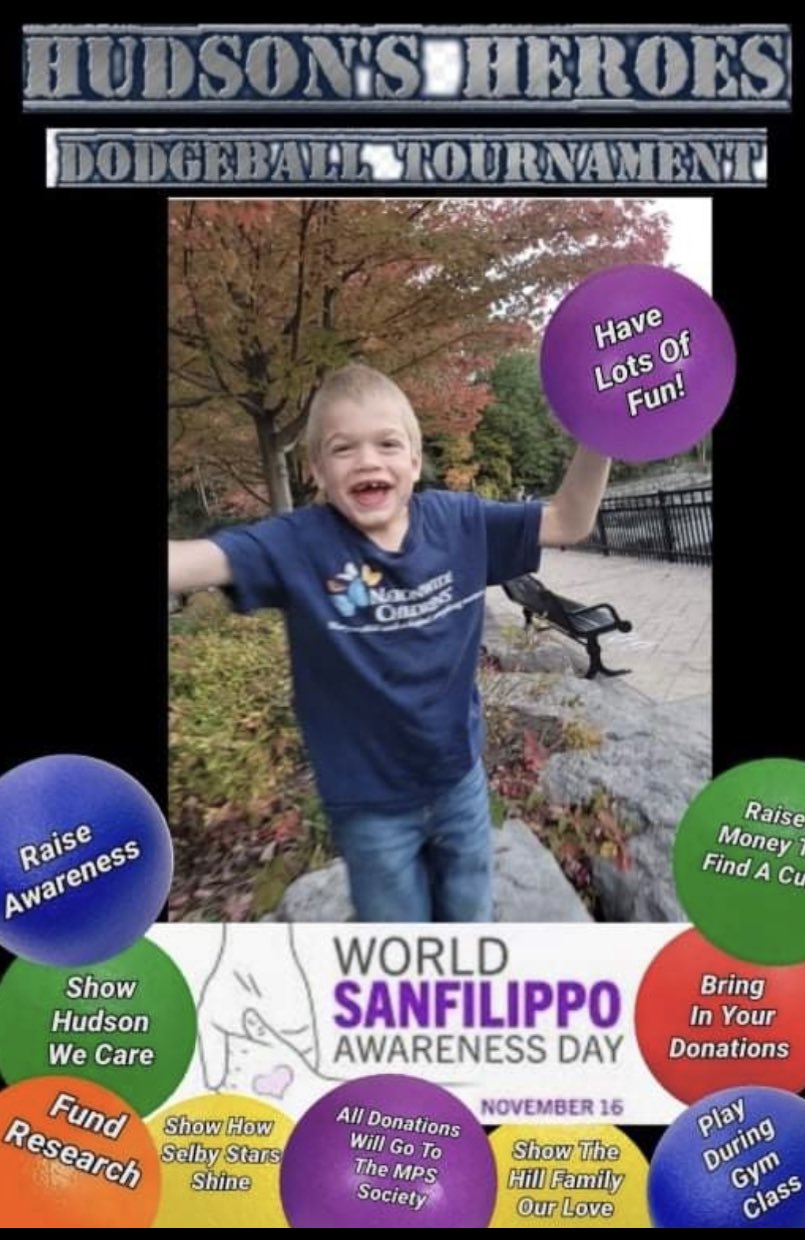 Selby Public School on Twitter "Sanfillippo Syndrome Awareness Day