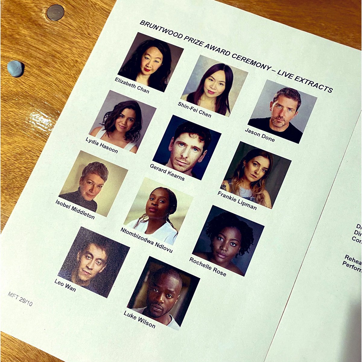 LydiaHasoon's tweet image. For the past 2 weeks I’ve had the most incredible time working at @rxtheatre on the Bruntwood Prize Ceremony!
Congrats to all who were shortlisted &amp;amp; thank you to my fellow cast mates, directors &amp;amp; all the team at the Royal Exchange for making the experience so beautifully joyous✨