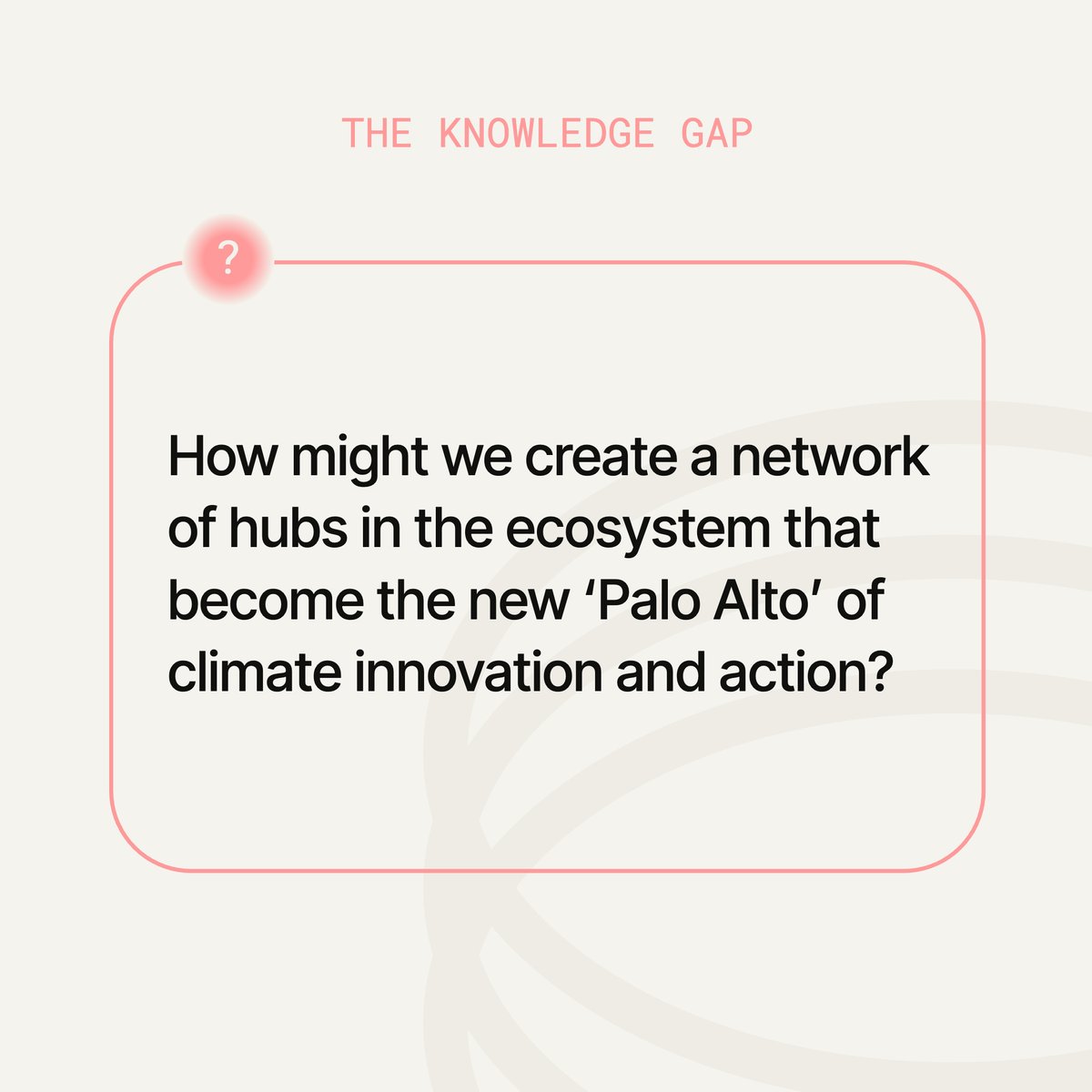 We_Are_Liminal's tweet photo. How might we create a network of #climatetech hubs in the ecosystem that become the new 'Palo Alto' of climate innovation and action?
https://t.co/vc5l6LYqon
#hubs #ecosystem #climatetecheco #knowledgegap #cteuk #netzero #esg #sustainability #circulareconomy #weareliminal https://t.co/HE7xionYEe