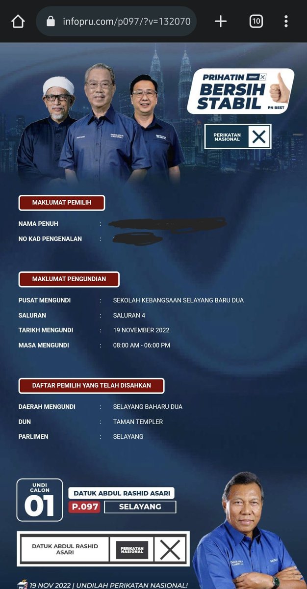 sunmark14's tweet image. Wow.. sms directly to my number + fullname and IC is there and then promote candidate? How did y'all acquire my personal data? And this sms blast system definitely cost money.. I guess y'all acquired during your short administration. 
#GE15 #PRU15
BN or PN