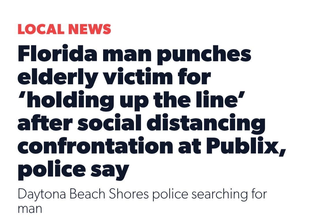 KaytecsStan's tweet photo. My power is punching the elderly.

My weakness? It has to be at a Publix https://t.co/zN2wzJc5zX