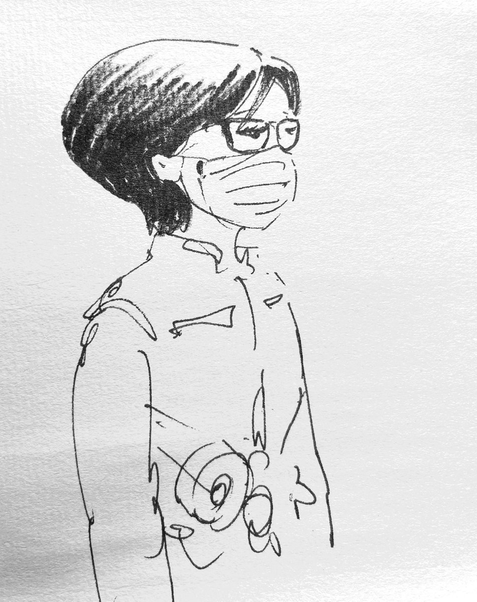先日初めて会った方も例に漏れず、友人から聞いていた話から脳内でイメージされていたアクティブな姿(左)とは全く異なる、静かで柔らかい方(右)だった。脳内予測イメージ打率0割。