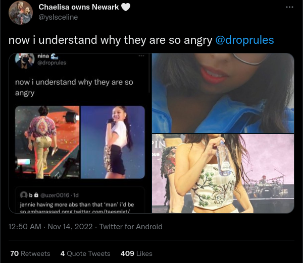 gorgtkookzone's tweet image. it's always those racist blinks who would shame someone once they know they have lost against an argument that they would clearly lose