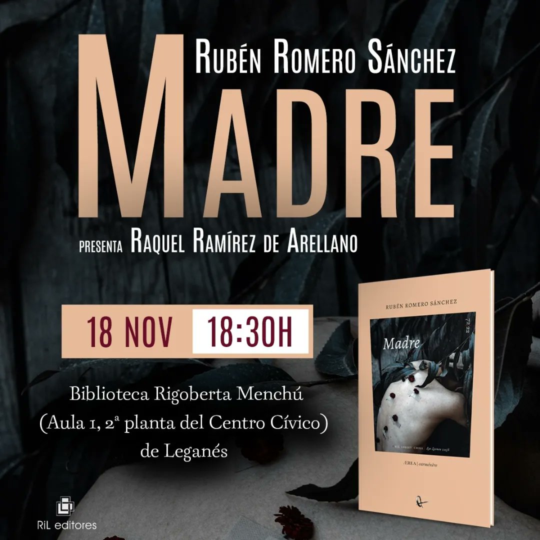 "conozco la huida pero he regresado
aún la huelo, y retengo el aire en mis pulmones
dejadme, al menos, el cuerpo de mi madre que ya no respira"

<a href="/rromerosanchez/">Rubén Romero Sánchez</a>, "Madre" (2022) <a href="/RILeditores/">RIL editores</a>